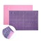 Self Healing Cutting Mat 18 inch x 12 inch Non-Slip PVC Double Sided 5-Ply A3 Art Craft Rotating Mat,Sewing Crafts Hobby Fabric Precision Scrapbooking Project(Pink/Purple)